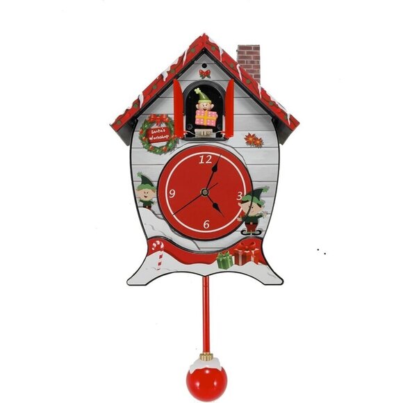 Other - Santa's North Pole Workshop Cuckoo Carol Sound Clock